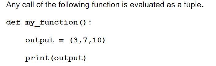 Solved Any call of the following function is evaluated as a | Chegg.com