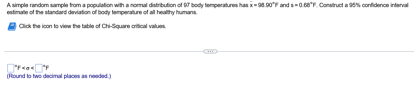 Solved A simple random sample from a population with a | Chegg.com