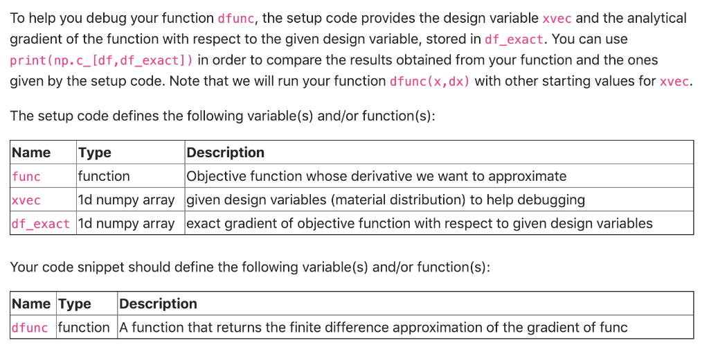 Solved Many Optimization Algorithms Require The Gradient | Chegg.com