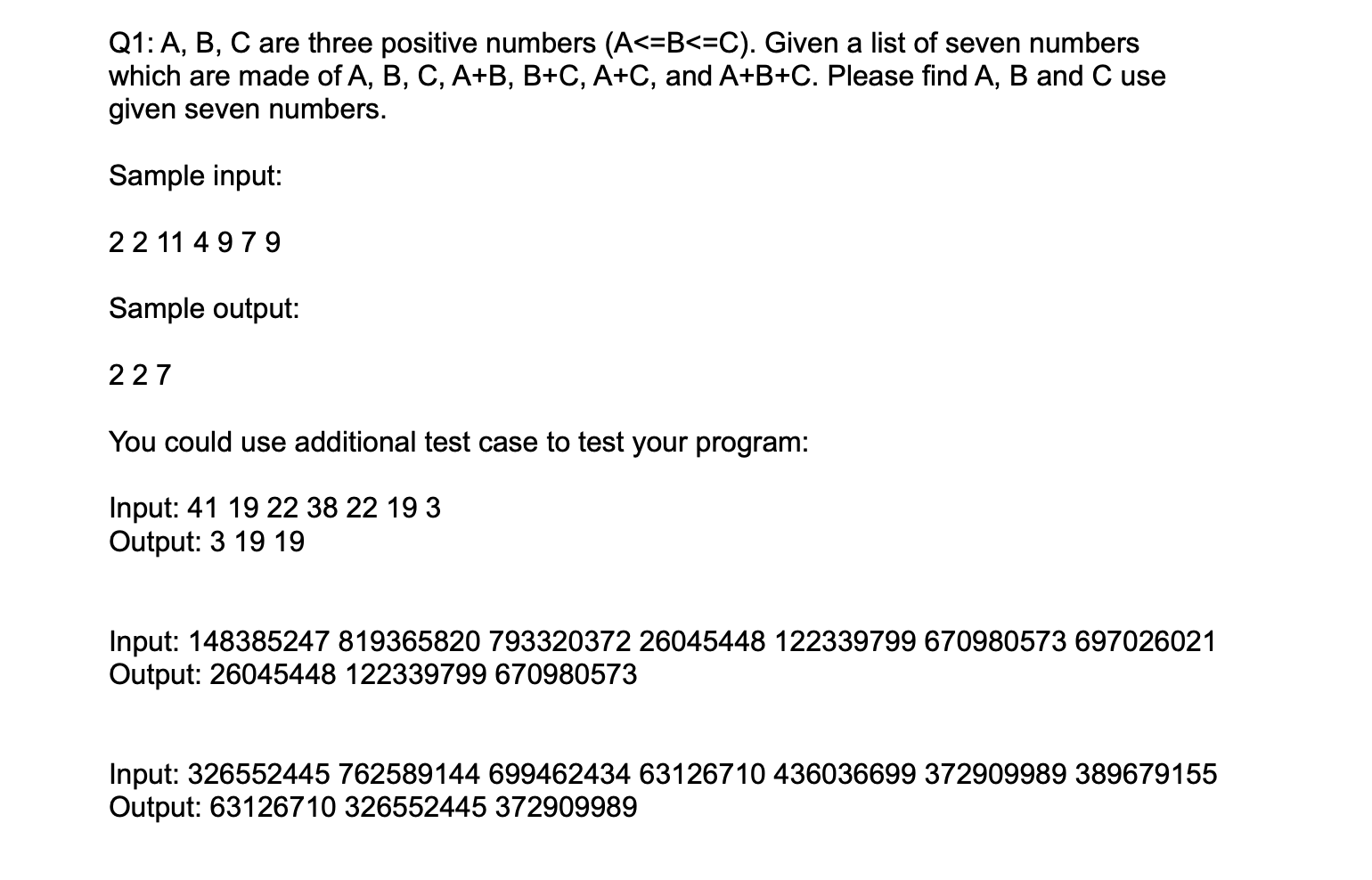 Solved C++ Question. Please follow the output and | Chegg.com