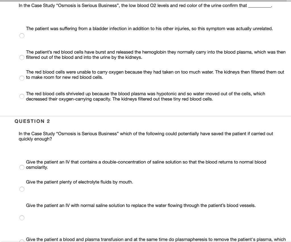 osmosis is serious business case study answers