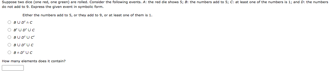 solved-suppose-two-dice-one-red-one-green-are-rolled-chegg