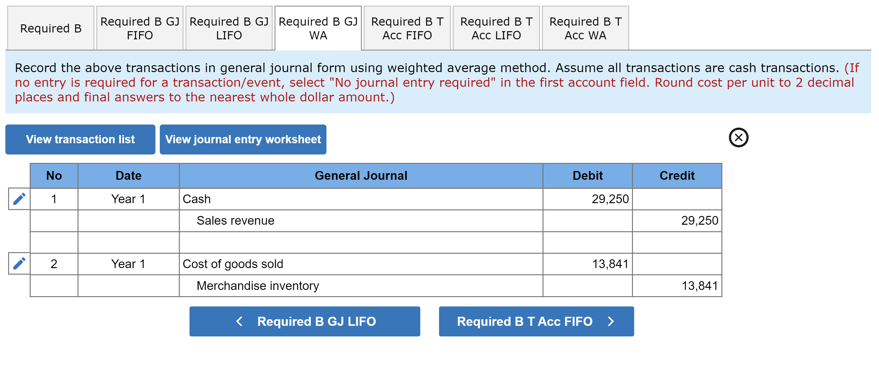 Record The Above Transactions In General Journal Form 3039