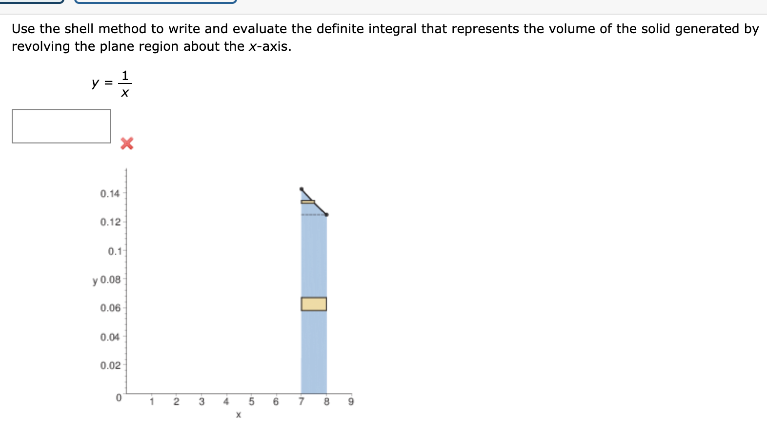 Solved I keep getting as my answer, and I'm not sure why | Chegg.com