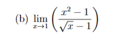 Solved limx→1(x−1x2−1) | Chegg.com