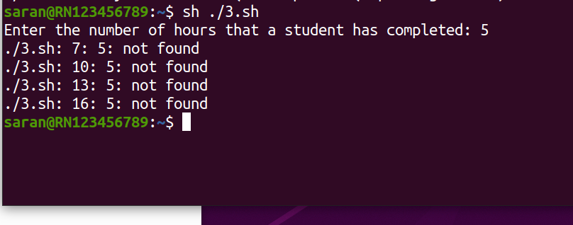 Solved Shell Command: What Is The Mistake ? #!/bin/bash Echo | Chegg.com