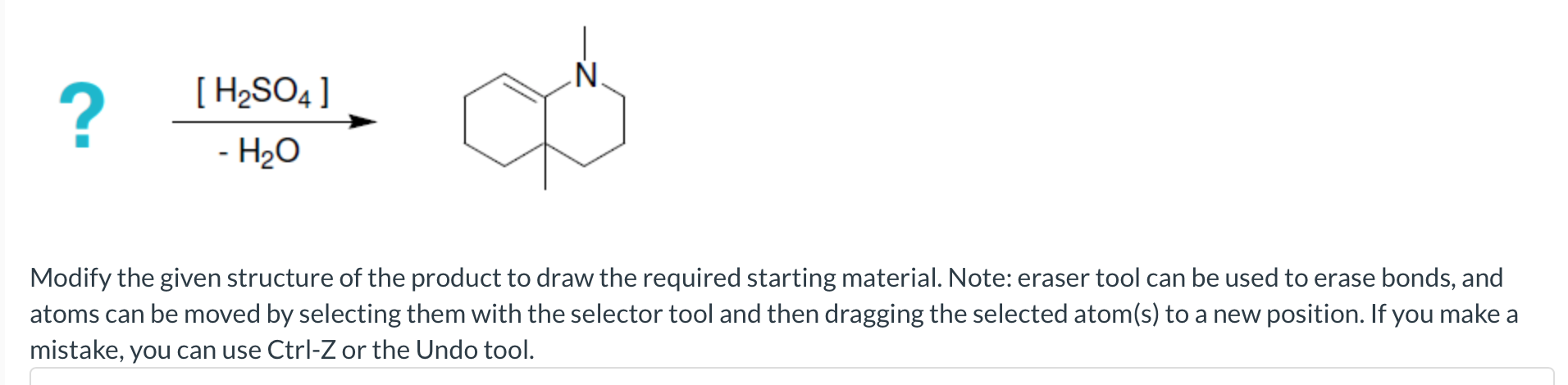 Solved Modify the given structure of the product to draw the | Chegg.com