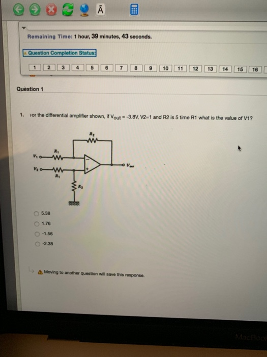 Solved Remaining Time: 1 hour, 39 minutes, 43 seconds. | Chegg.com