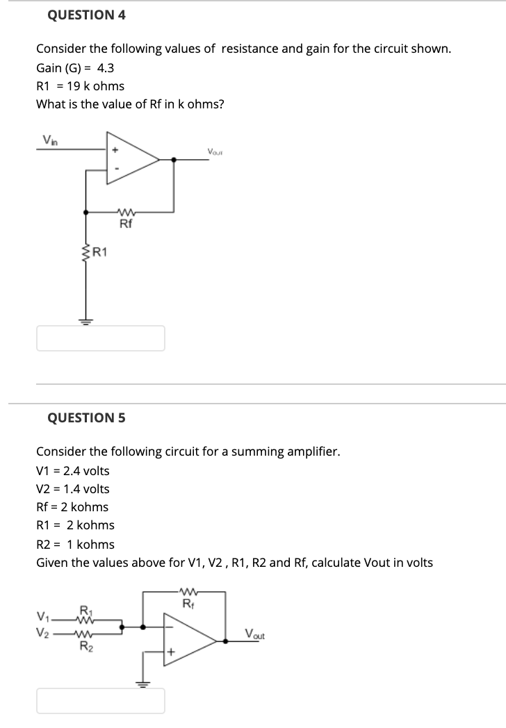 Solved QUESTION 4 Consider the following values of | Chegg.com