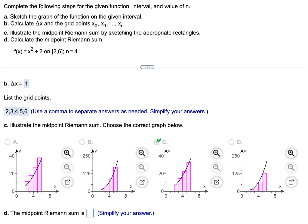 Solved Complete The Following Steps For The Given Function, | Chegg.com