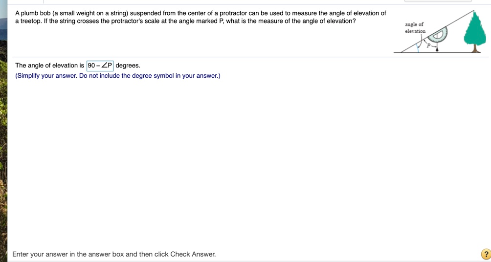 Solved A plumb bob (a small weight on a string) suspended | Chegg.com