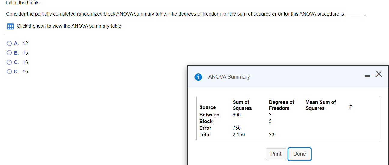 Solved fill in the blank consider the partially completed chegg