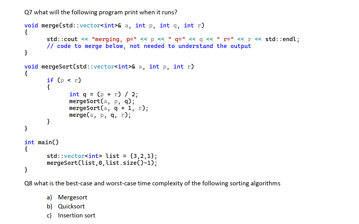 Solved Q1 write the copy constructor and move constructor | Chegg.com
