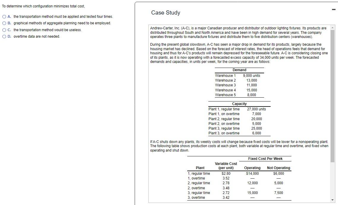 to-determine-which-configuration-minimizes-total-chegg