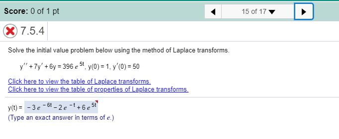 Solved that is the correct answer in the box, I keep getting | Chegg.com