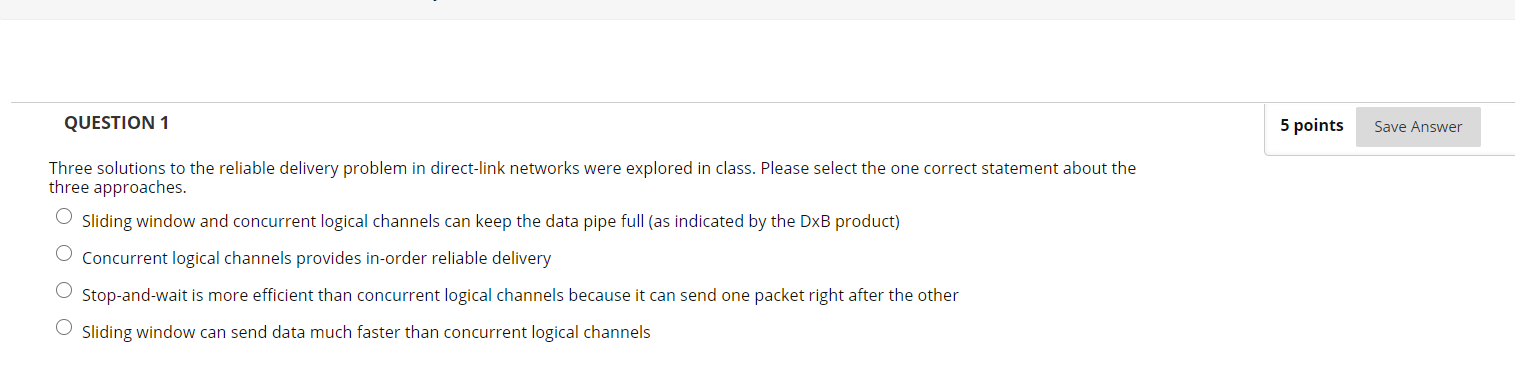 Solved QUESTION 1 5 points Save Answer Three solutions to | Chegg.com