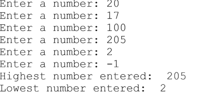 Solved Write a program that allows a user to enter any | Chegg.com