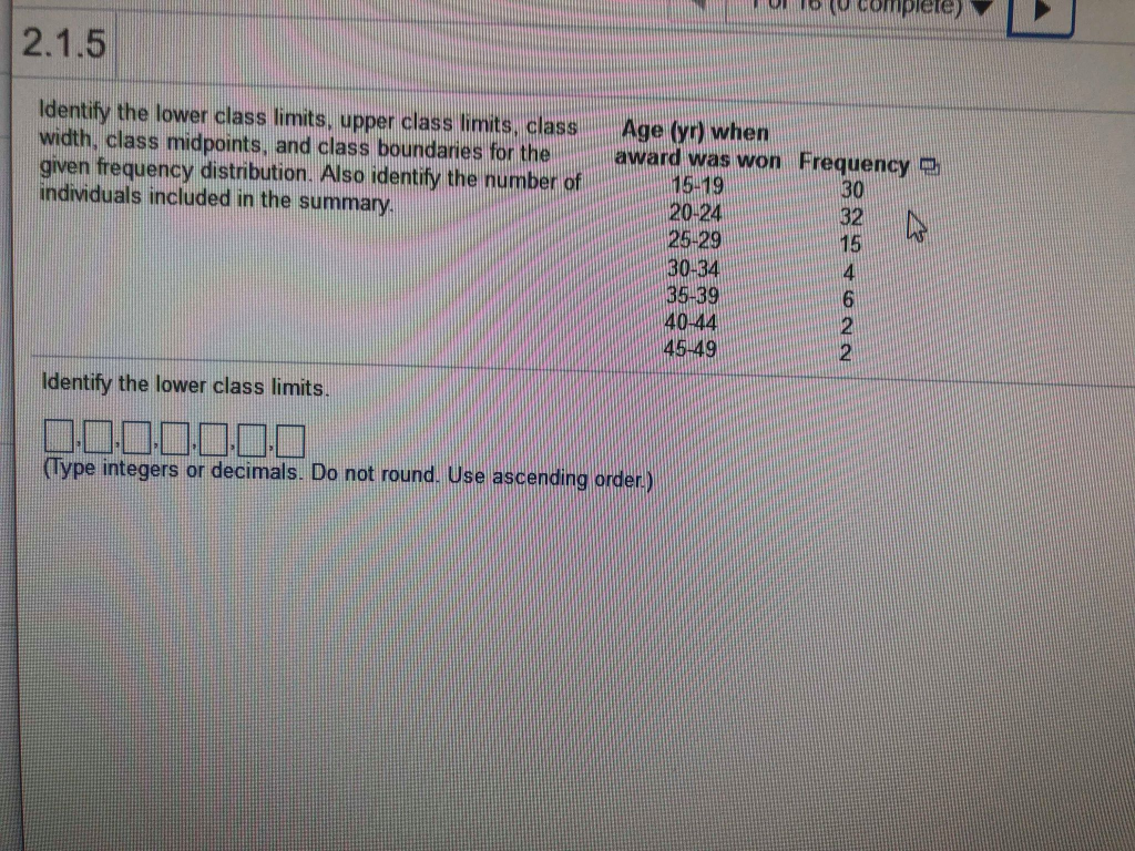 solved-identify-the-lower-class-limits-upper-class-limits-chegg