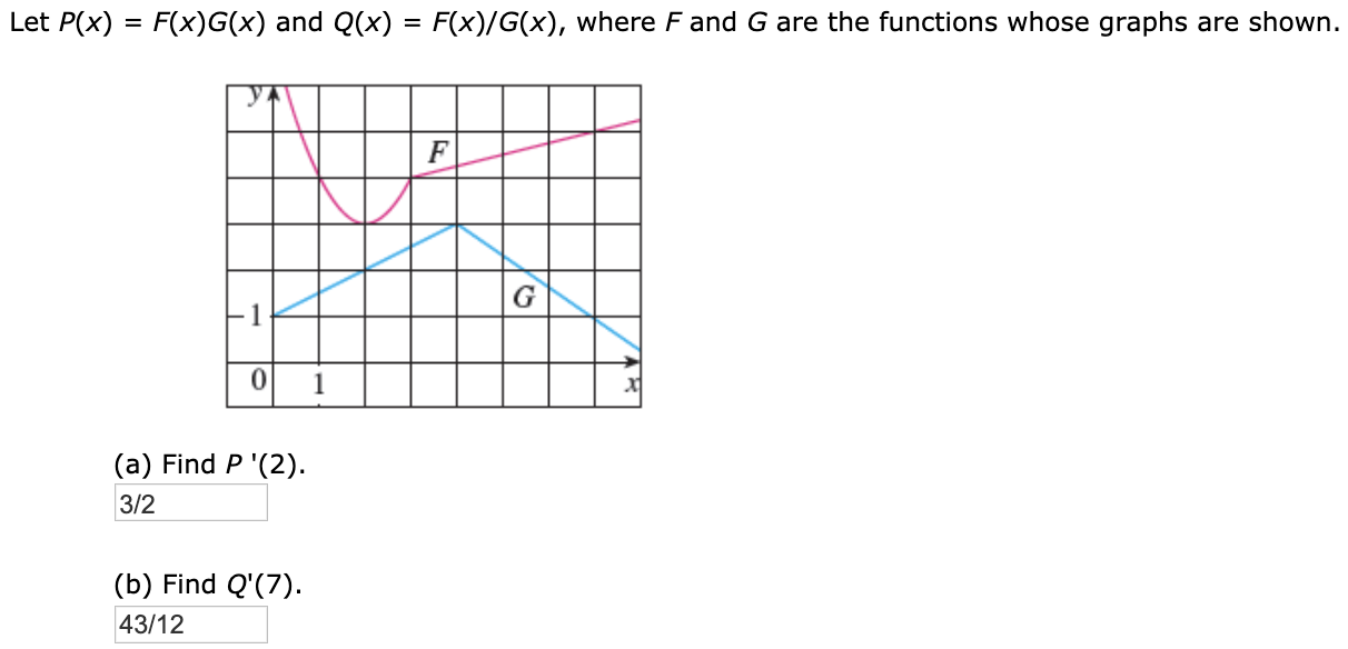 Let P X F X G X And Q X F X G X Where Fand Chegg Com