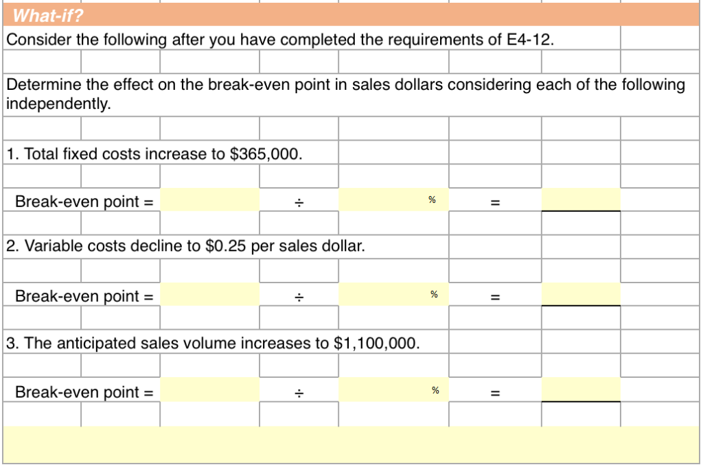 Solved Managerial Accounting Exercise Use The Exercise Chegg Solved Managerial Accounting Exercise Use The Exercise Chegg