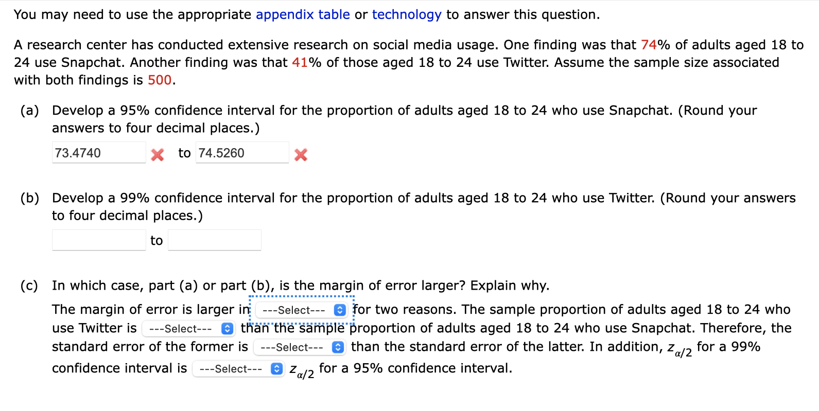 Solved You may need to use the appropriate appendix table or | Chegg.com