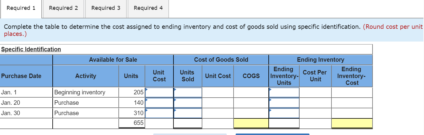 Solved Use the following information for the Exercises | Chegg.com
