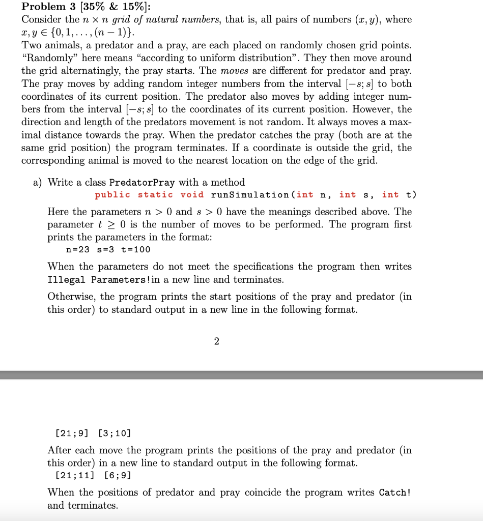 Solved Problem 3 [35% & 15%): Consider the n x n grid of | Chegg.com