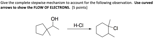 Solved Give the complete stepwise mechanism to account for | Chegg.com