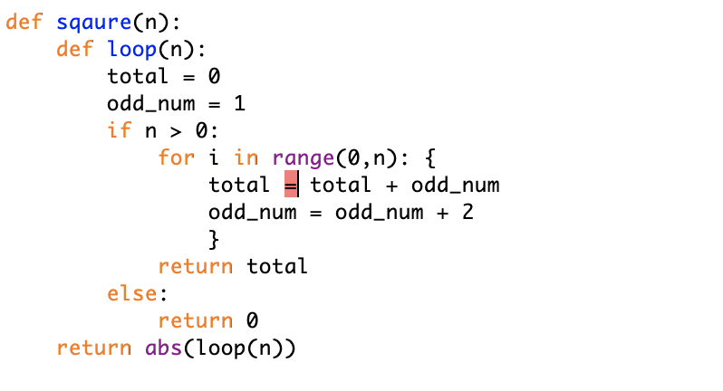 Solved This code keep getting this syntax error but I don't | Chegg.com