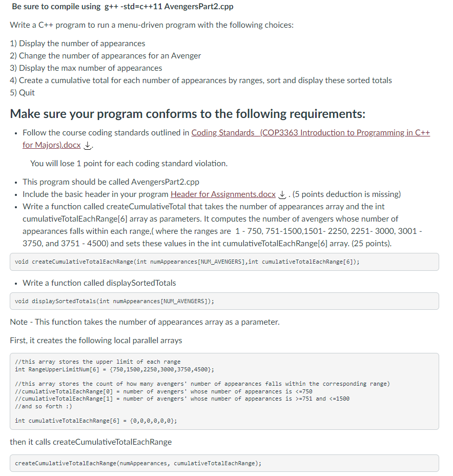 Solved Objectives Assessed: • Develop, compile, and run a | Chegg.com