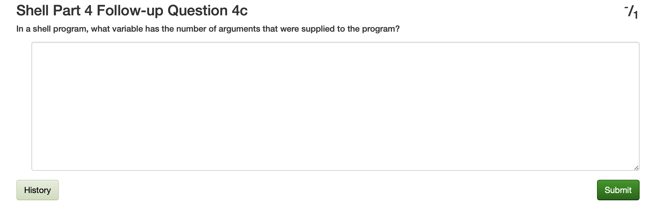 Solved Shell Part 4 Follow-up Question 4c In a shell | Chegg.com