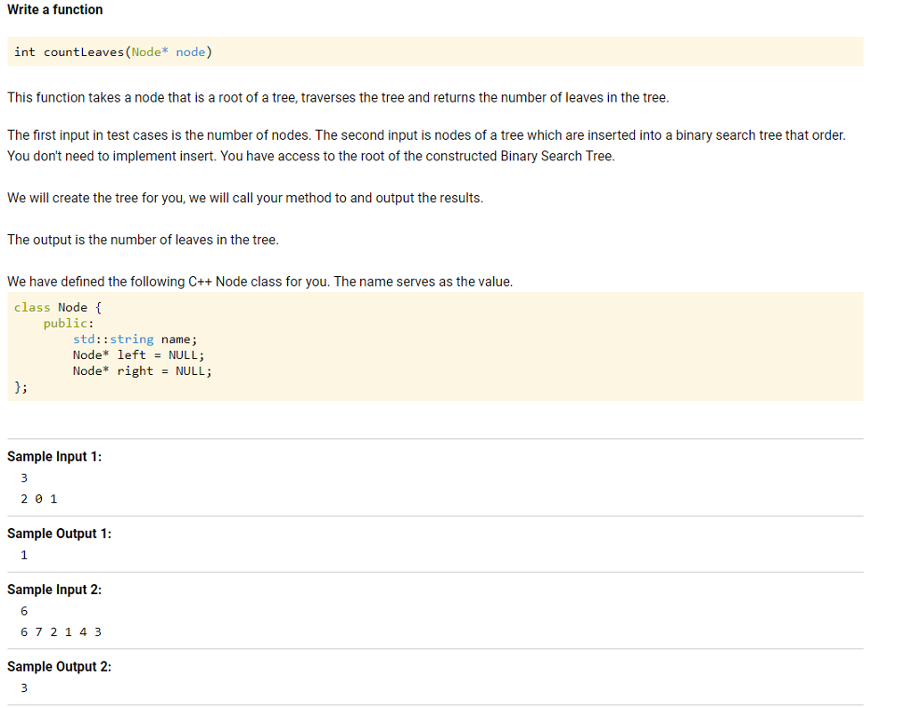 Solved Write a function. This function takes a node that is | Chegg.com