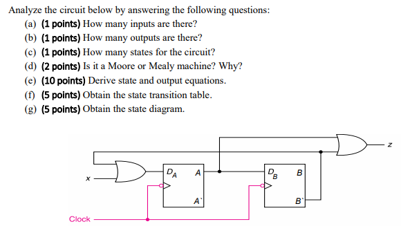 Solved Analyze the circuit below by answering the following | Chegg.com