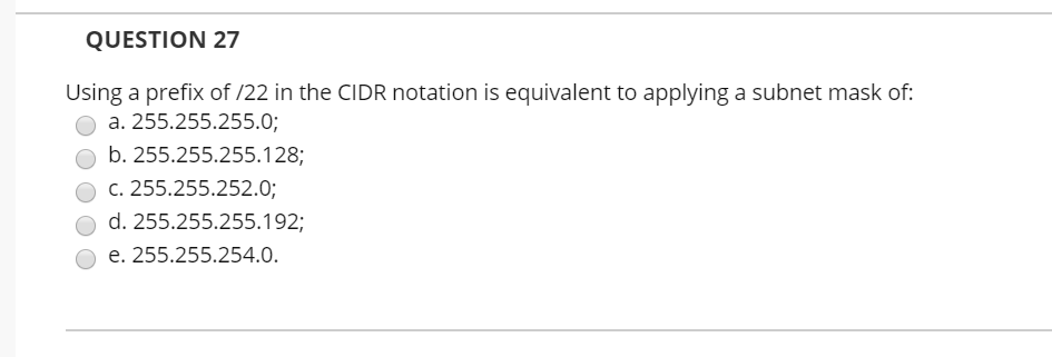 255 255 255 128 prefix notation