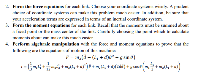 Solved For this part of the project, we will assume that | Chegg.com