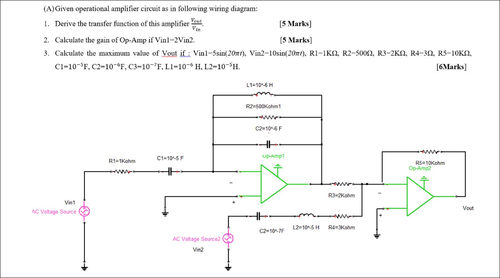 Amplifier Wiring Diagram 1 - Wiring Diagram Networks