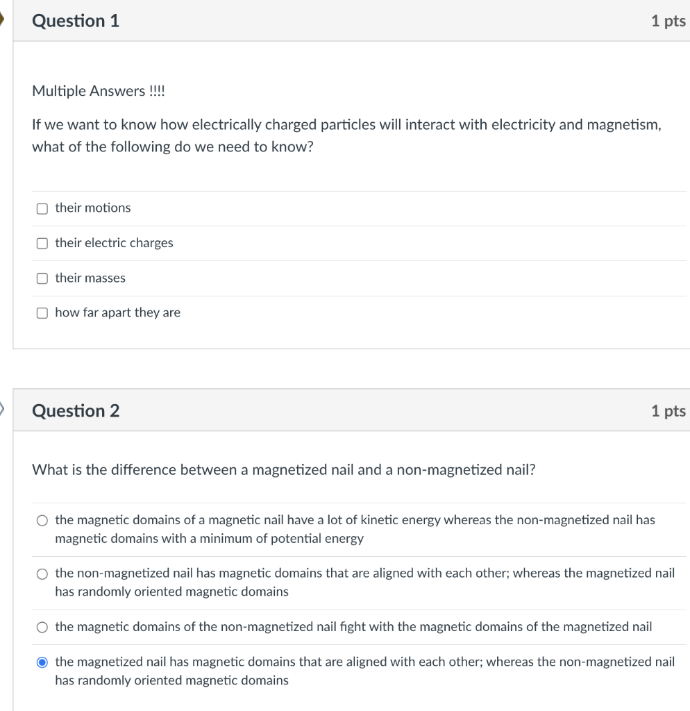 Solved Multiple Answers !!!! If we want to know how