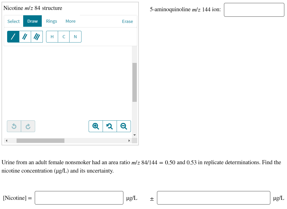 Here Is A Student Procedure To Measure Nicotine In Chegg Com