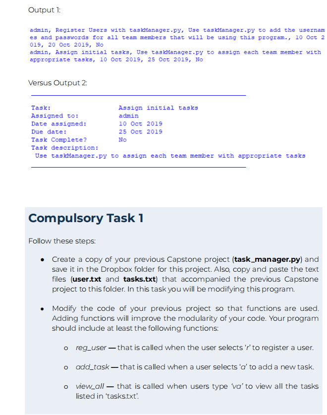 Solved Solve This Small Python Program Using Dictionaries, | Chegg.com