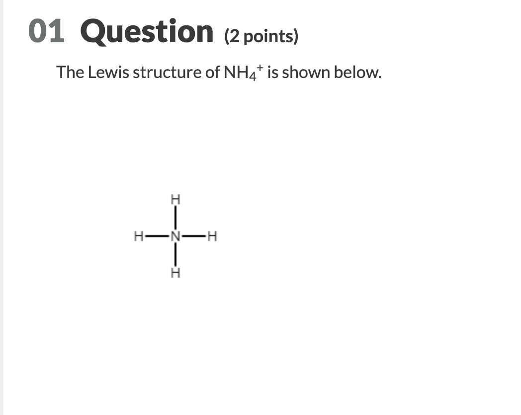 nh4 dot structure