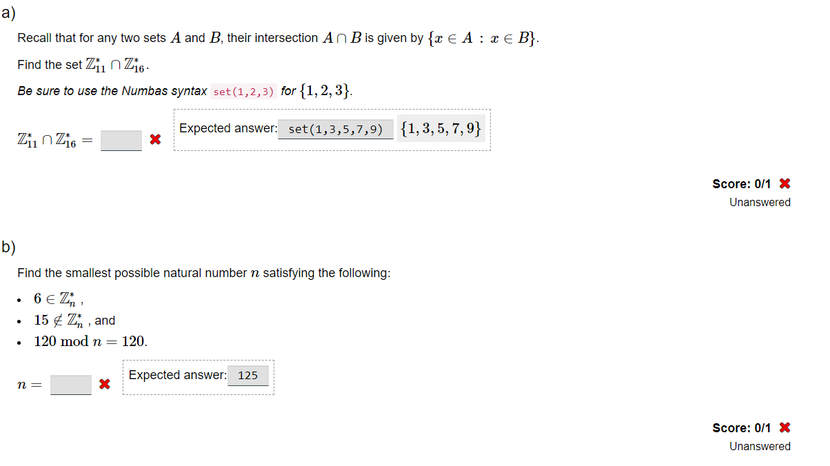 Solved Recall that for any two sets A and B, their | Chegg.com