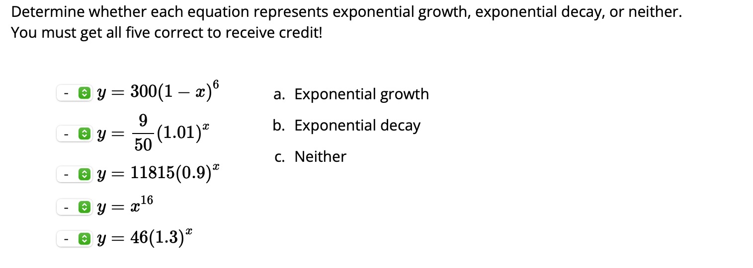 Solved Determine Whether Each Equation Represents Chegg Solved Determine Whether Each Equation Represents Chegg