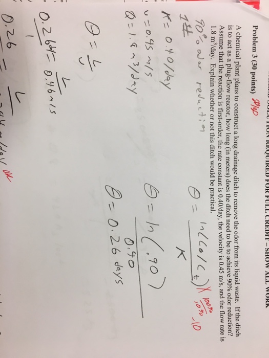 Solved Problem 3 (30 points) p A chemical plant plans to | Chegg.com
