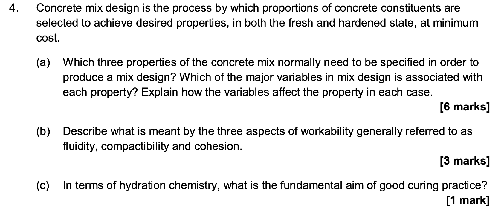 What are the Proper Concrete Mix Proportions?