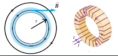 Solved The Figure Shows A Donut-shaped Toroidal Solenoid | Chegg.com