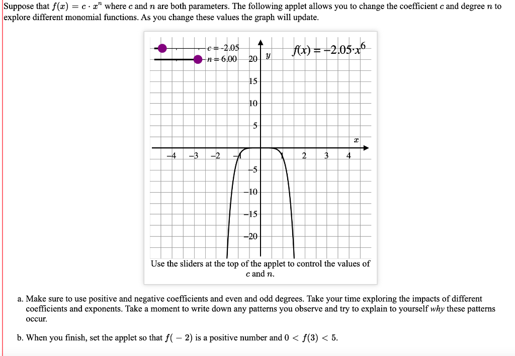 Solved Suppose that f(x) = c.x