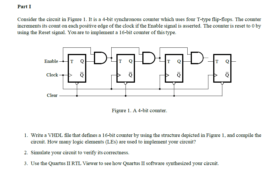 Solved Part I Consider the circuit in Figure 1. It is a | Chegg.com
