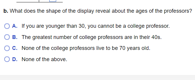 Solved A random sample of 40 college professors is selected | Chegg.com