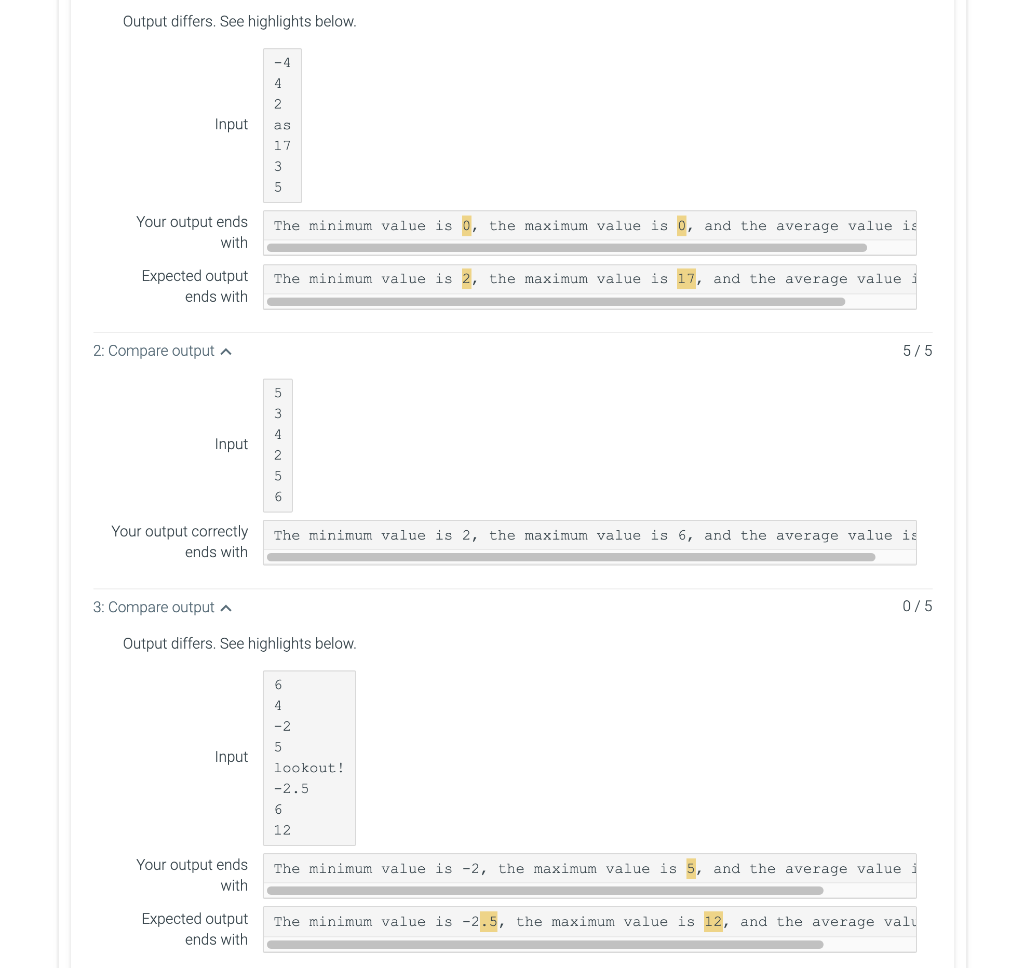 Solved I'm trying to construct a program that will take a | Chegg.com