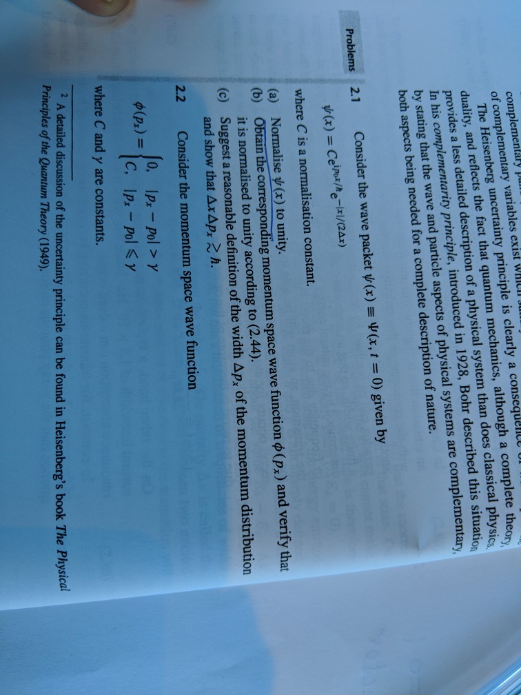 Solved complementáry p of complementary variables exist wHIU | Chegg.com
